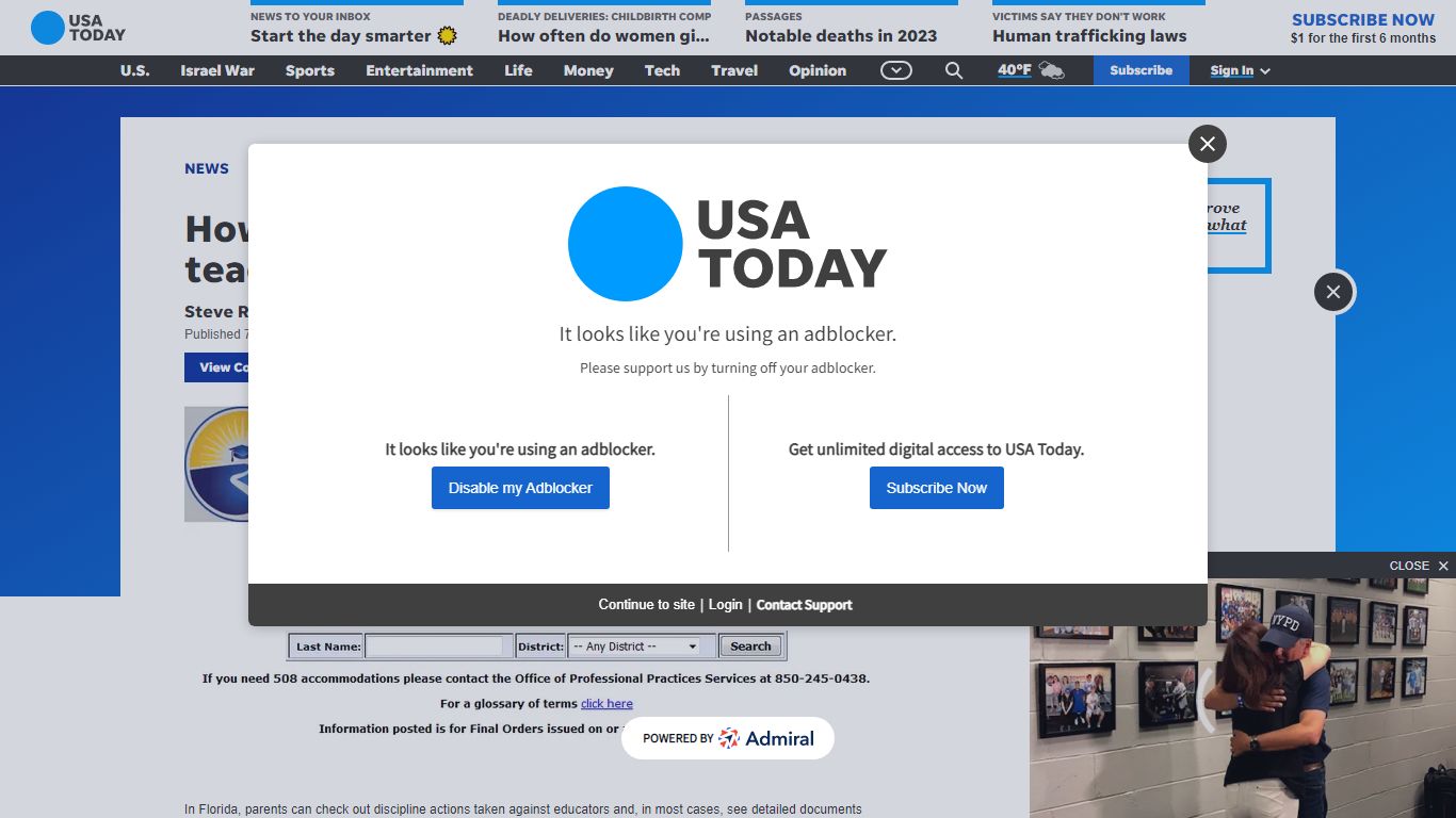 How to look up the background of teachers in every state - USA TODAY